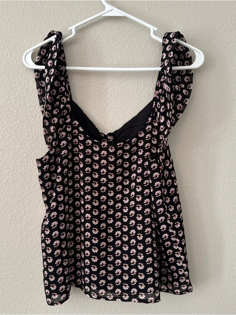 NWT J. Crew Sleeveless Ruffle Button Down Top
